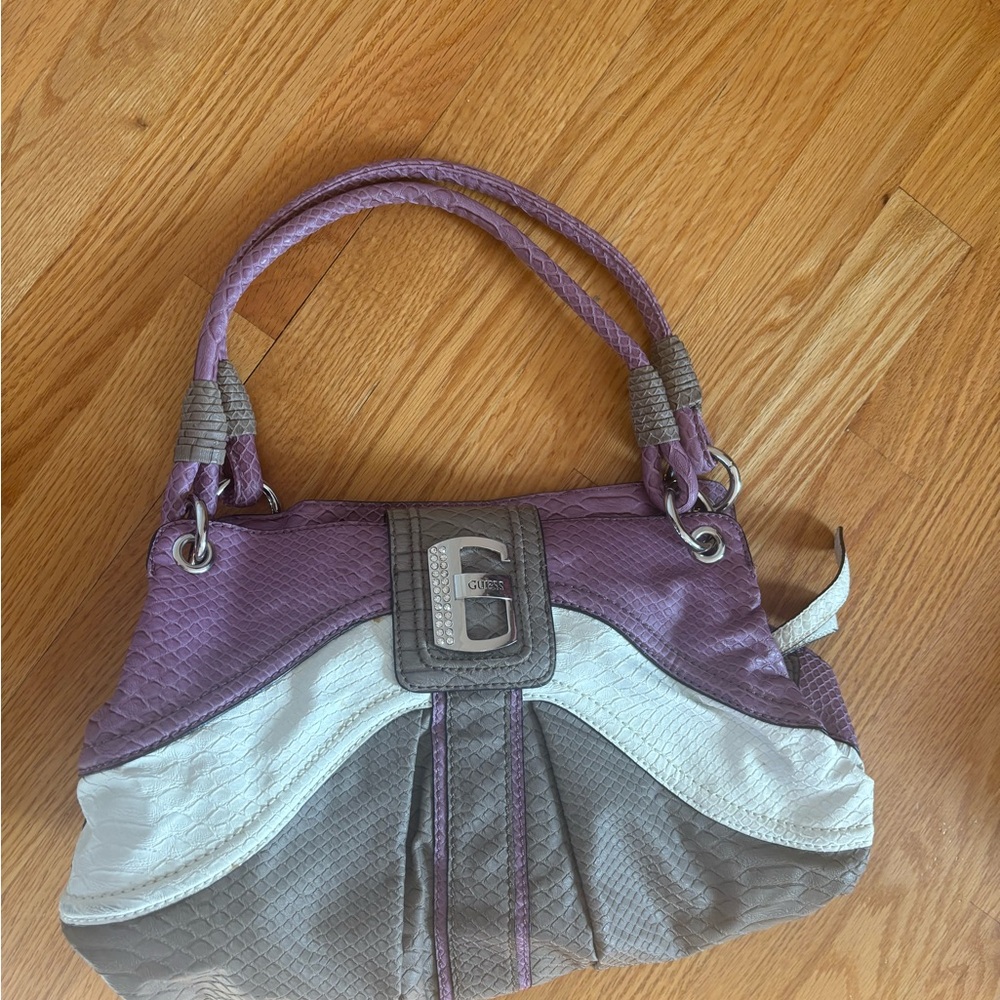 Vintage purple guess purse